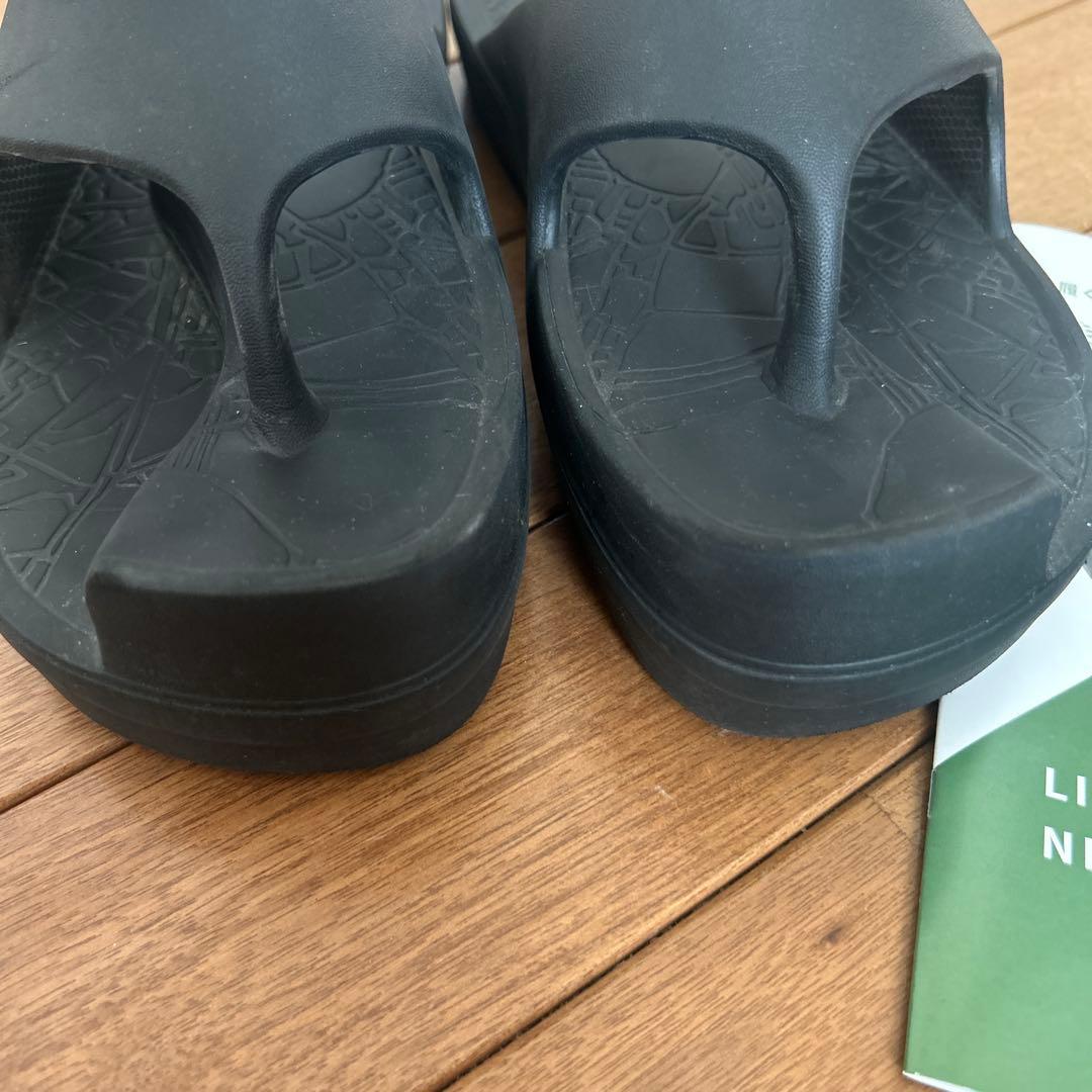 ラクバキ　racbaki イージーサンダル　ブラック