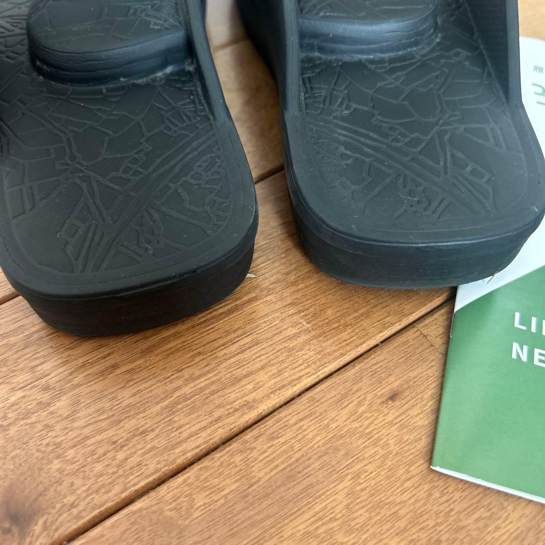 ラクバキ　racbaki イージーサンダル　ブラック