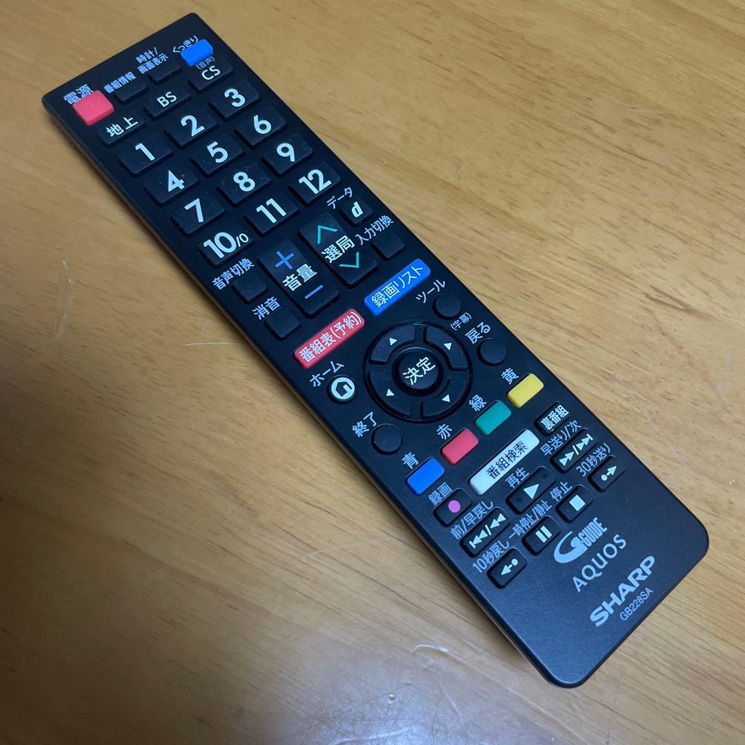 SHARP2016年製40型アクオス液晶テレビ 稼働2年 超美品 送料無料