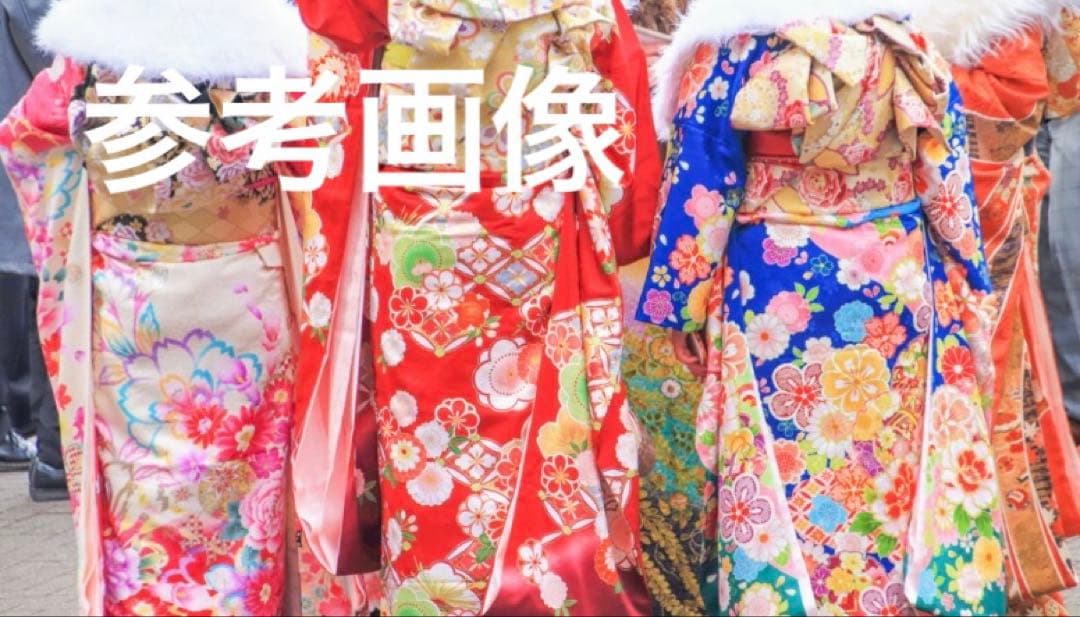 唯一無二！　新品同様　きぬたや　振袖　落款あり　正絹　総絞り　長襦袢とのセット