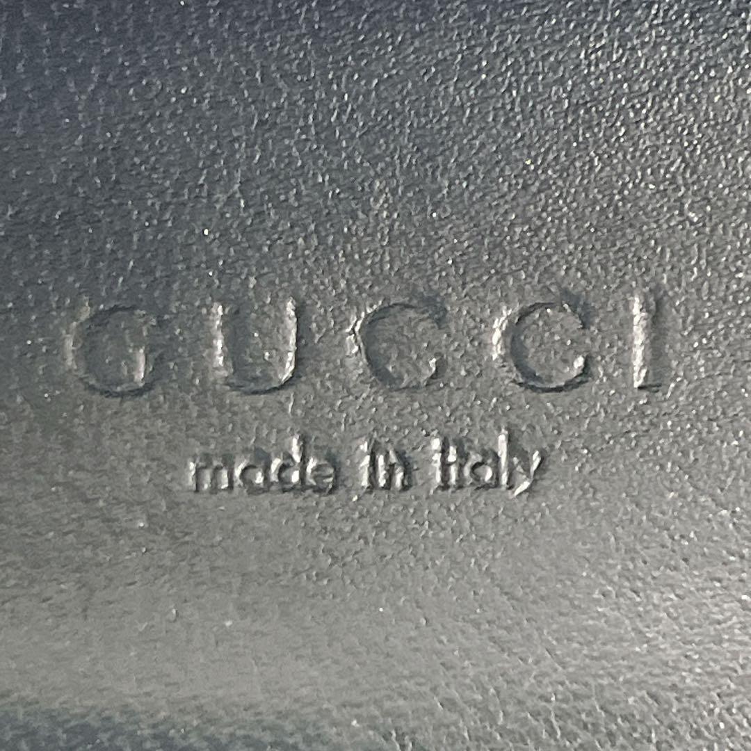 グッチ　フラットパンプス　シマ　シェリーライン　バレエシューズ　黒　38 1/2