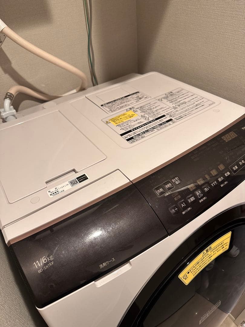 hitachi BD-SX110F ドラム式洗濯機 21年製