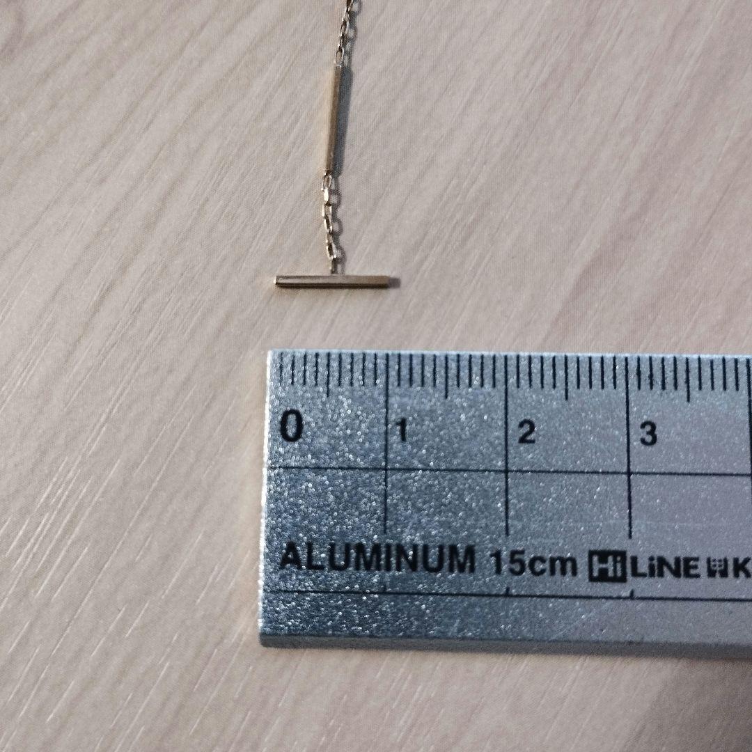 hirotakaヒロタカ トグルチェーン ピアス 片耳