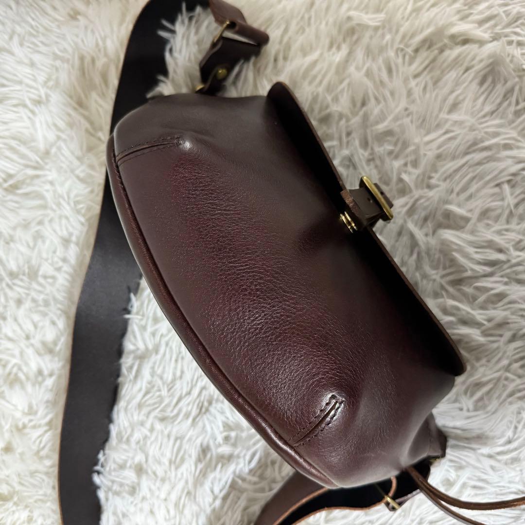 未使用級✨LONA ロナ　MILI ミリ　ボディーバッグ　ブラウニー　レザー