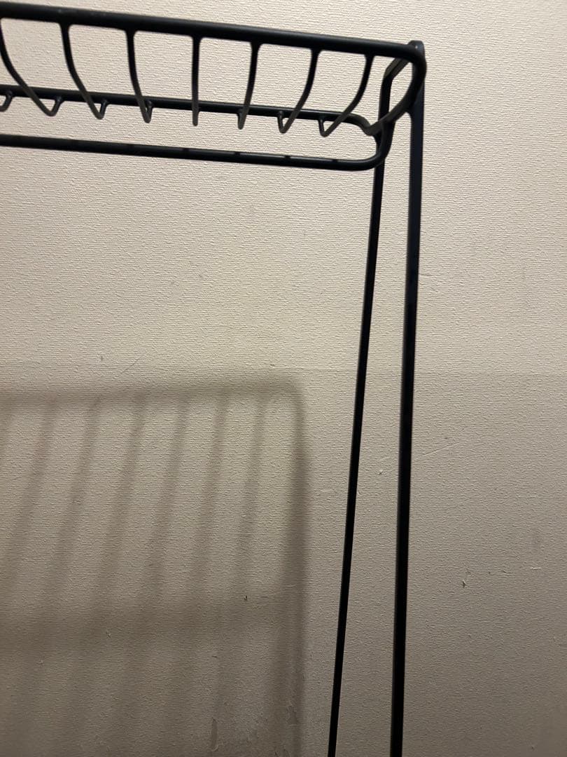 unico stella ウニコ ステラ ワイドハンガー 黒 アイアン製 ラック
