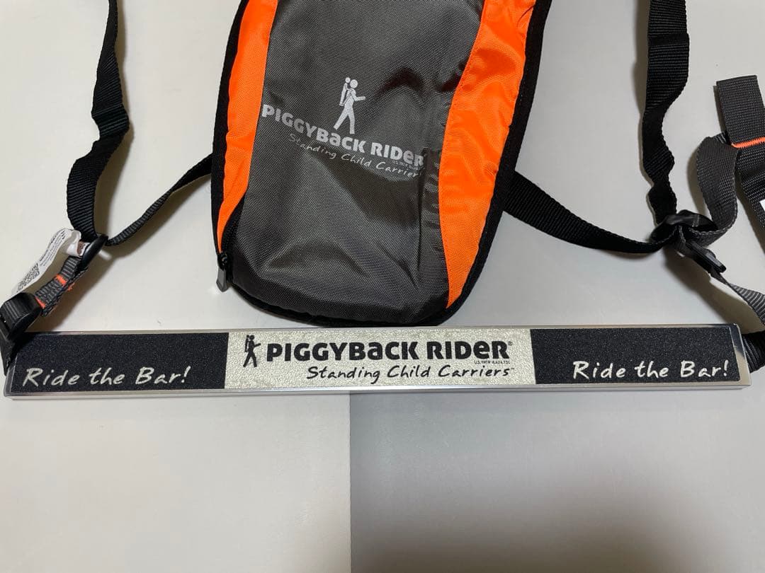 PIGGYBACK RIDER スタンディングキャリヤー　オレンジ　おんぶ紐