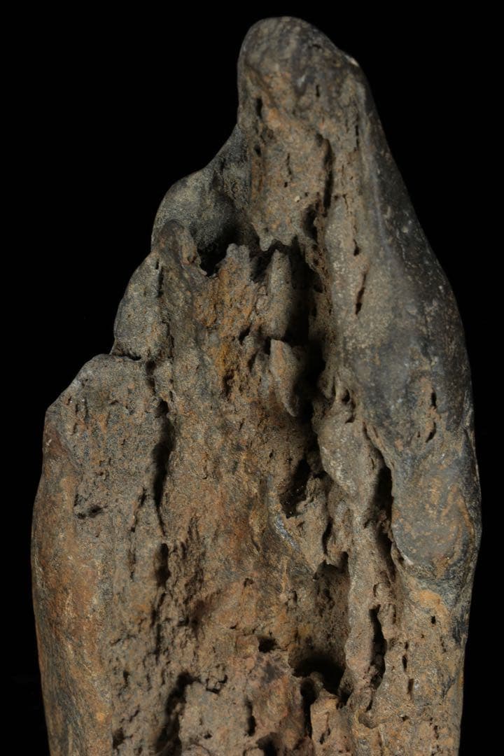 水石 自然石 立石 山景石 台座付 2.5kg 景石 盆景 盆石 飾石 観賞石