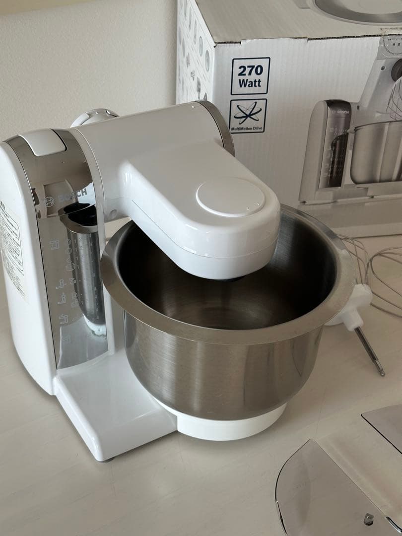 BOSCH コンパクトキッチンマシン 270W スタンドミキサー