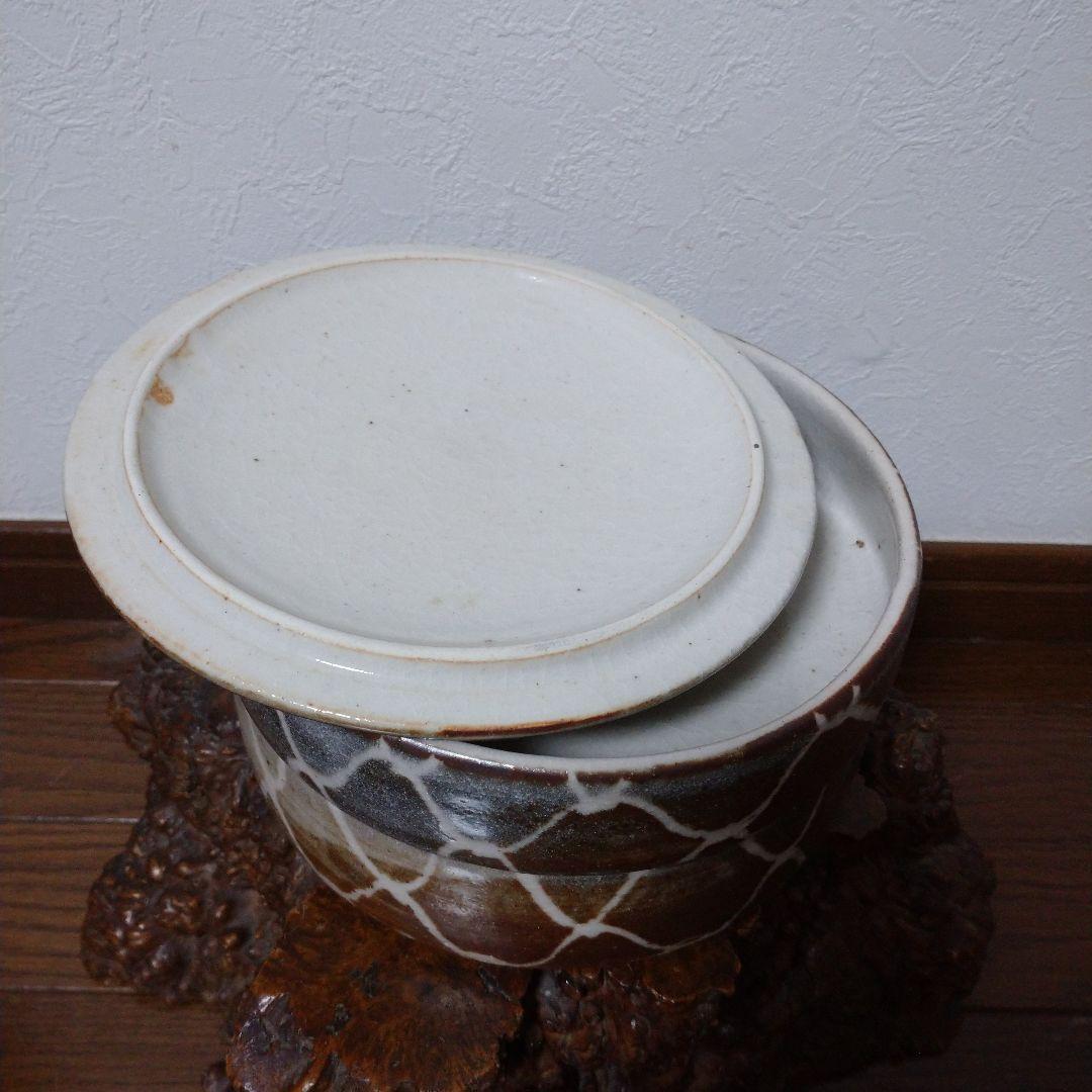 大特価‼️ 最終値下げ‼️ 深川勝美作‼️ 泥陶 窯‼️ ニ段重‼️ 鼠志野‼️