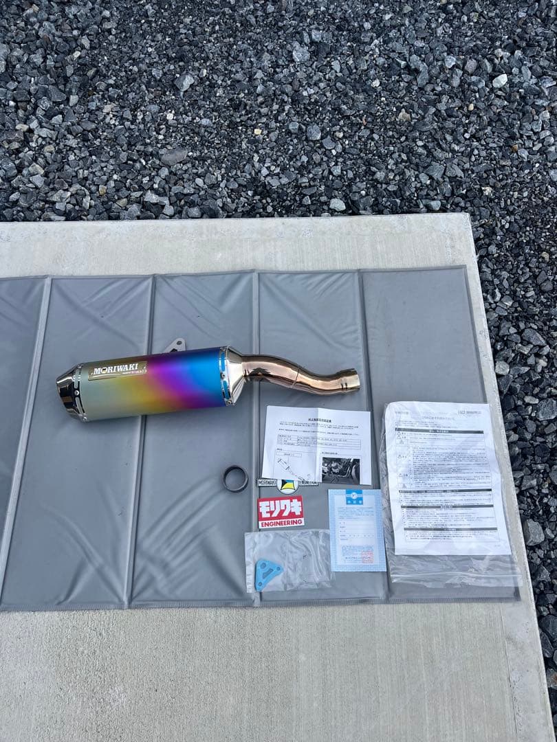 モリワキ　スリップオンマフラーHonda CBR40OR/400X/NX400用