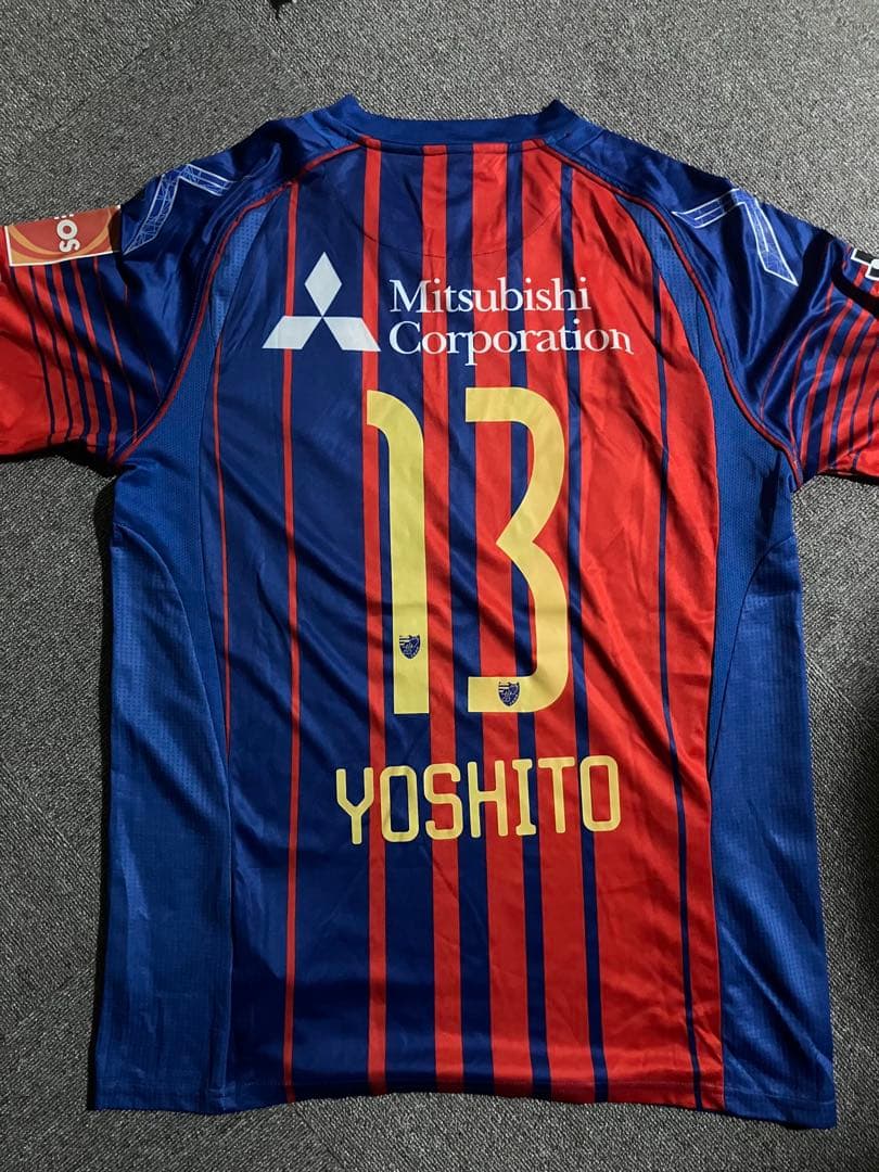 【2枚セット】jリーグ　サッカーユニフォーム　FC東京　横浜Fマリノス　L