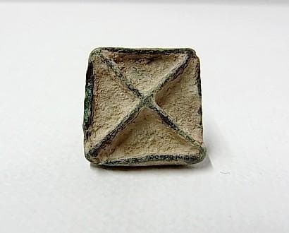 ★Q1323★古代品 （04）青銅　ブロンズ製　印章　オリエント出土
