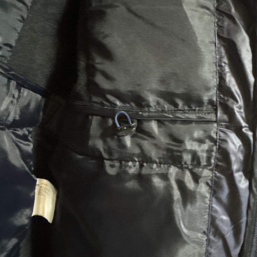 Munsingwear ダウン　ノースリーブワンピース ゴルフウェア　ネイビー