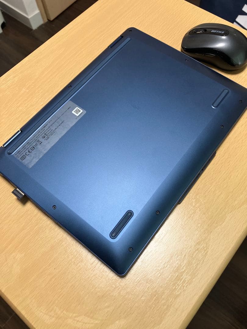 Chromebook 本体 ブルー　充電器&バッファローマウスセット