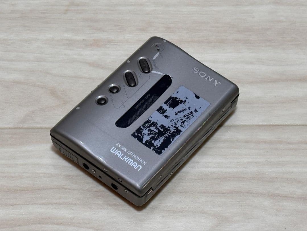 SONY WALKMAN カセットプレーヤー シルバー WM-DX100