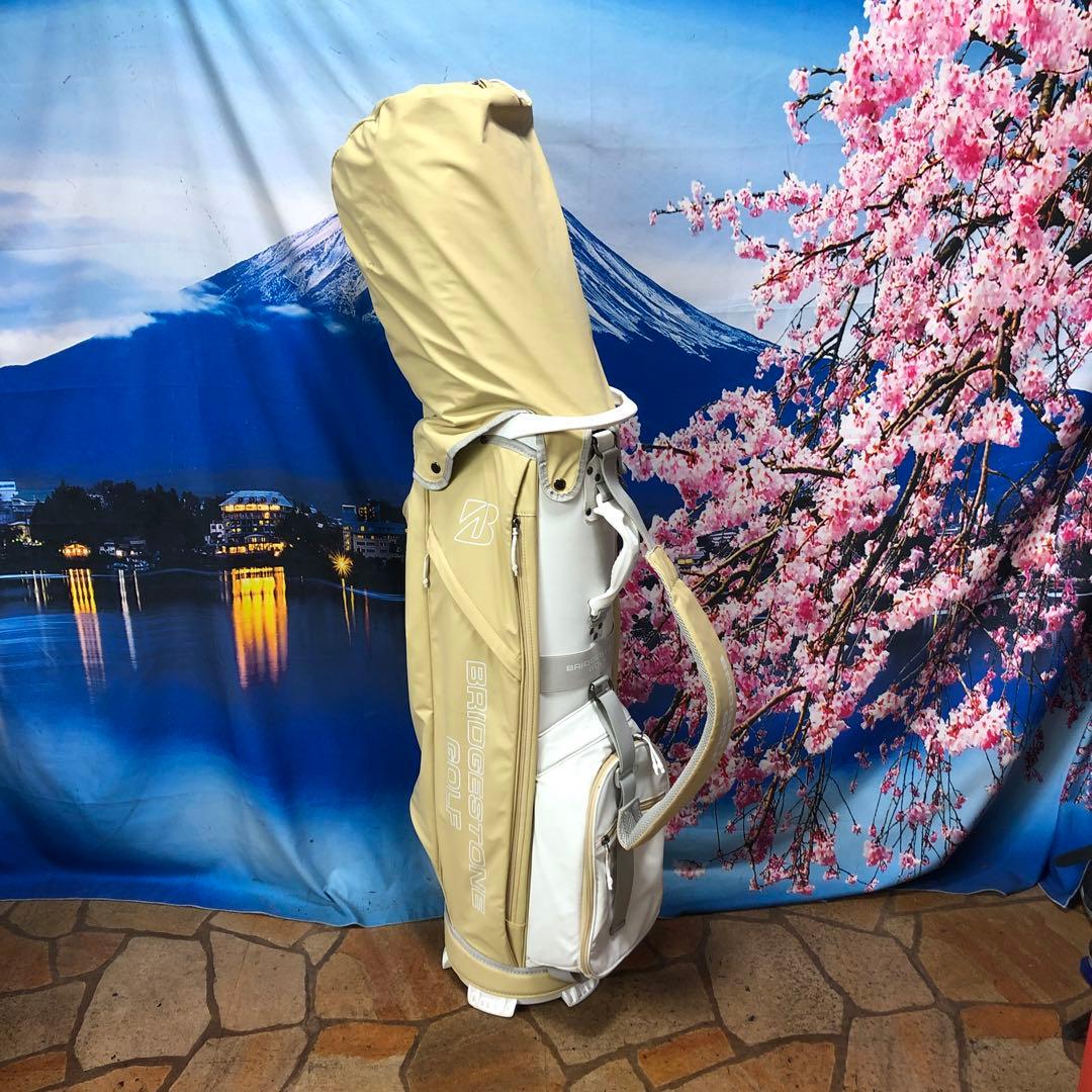 寶BV-1111 ブリヂストン キャディバッグ 軽量モデル2.5kg イエロー