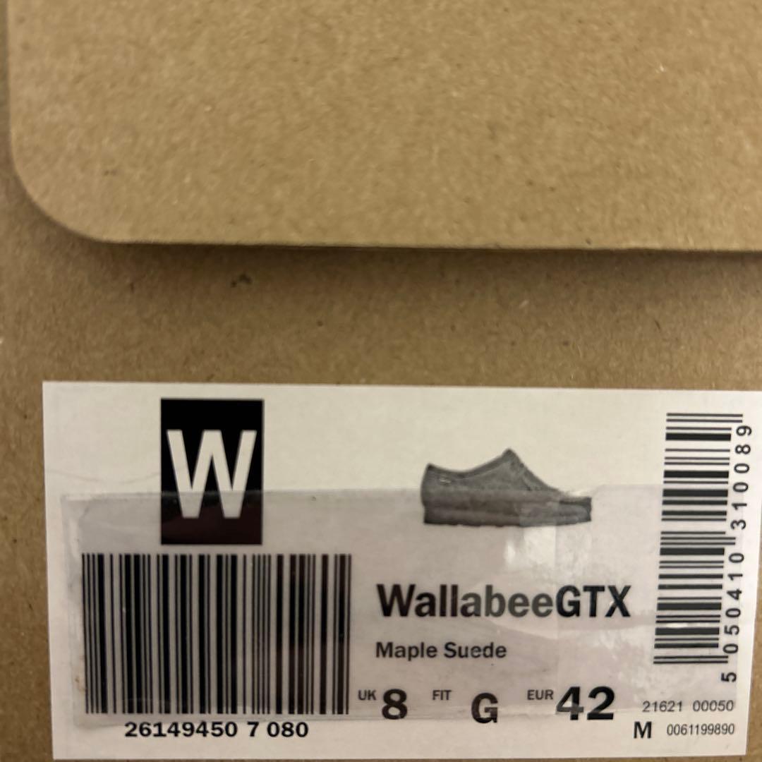 新品未使用 クラークス ワラビー ゴアテックス メープルスエード　27cm