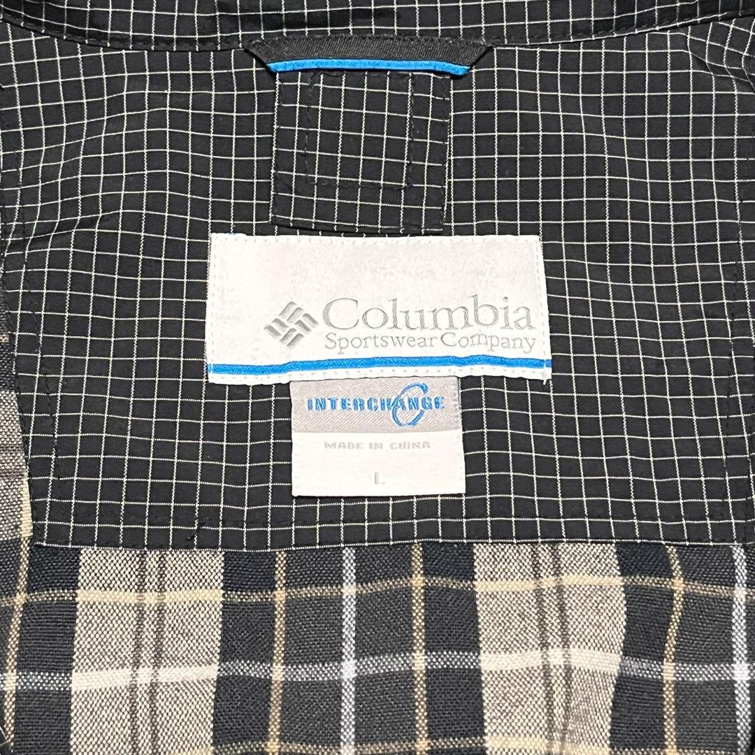 00s Columbia コロンビア グラフチェック 短丈 希少 y2k