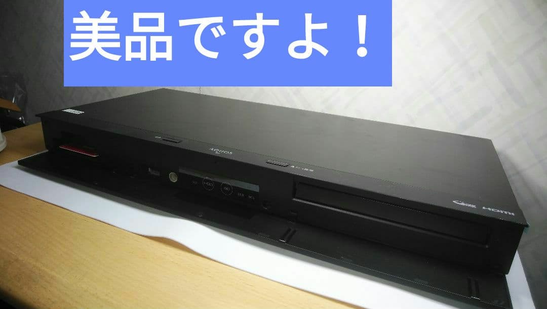 2021年モデルシャープ2B-C10DW1/二番組同録・4K再生可/実動/純リモ