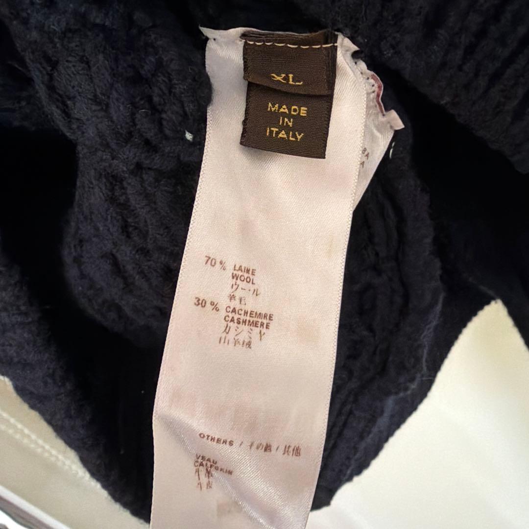 ルイヴィトンケーブルニット ネイビー 本日限定価格