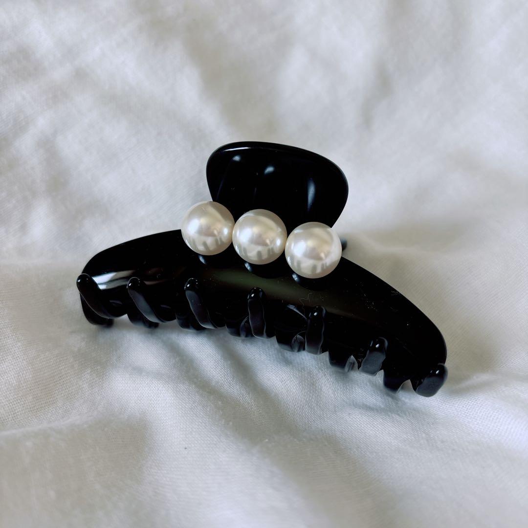 アレクサンドルドゥパリ　パール　ヘアクリップ