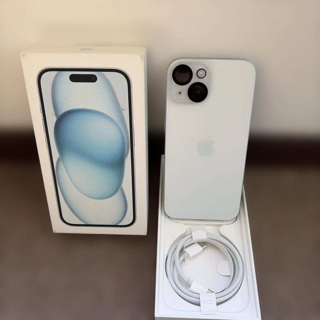 Apple iPhone 15 128GB ブルー simフリー