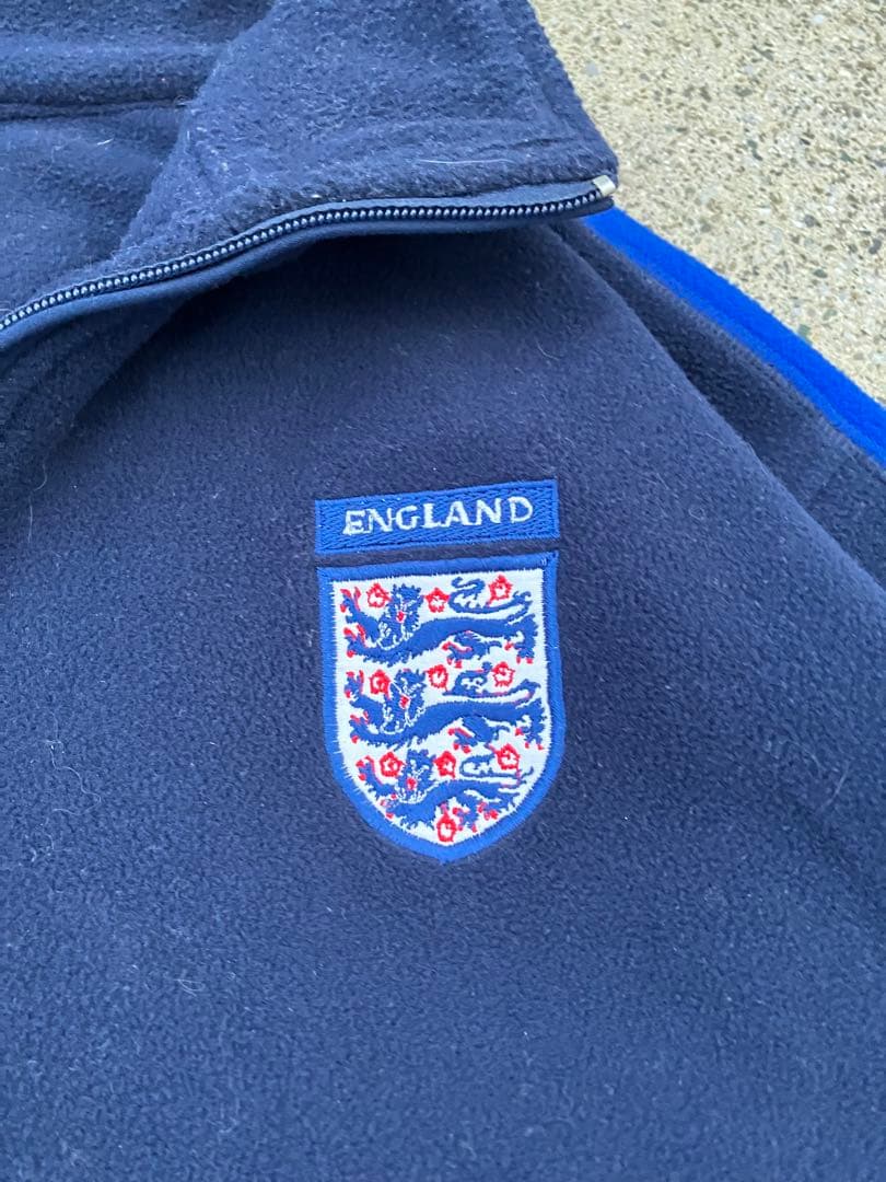 【入手困難】アンブロxイングランド代表/ビンテージフリースジャケットL