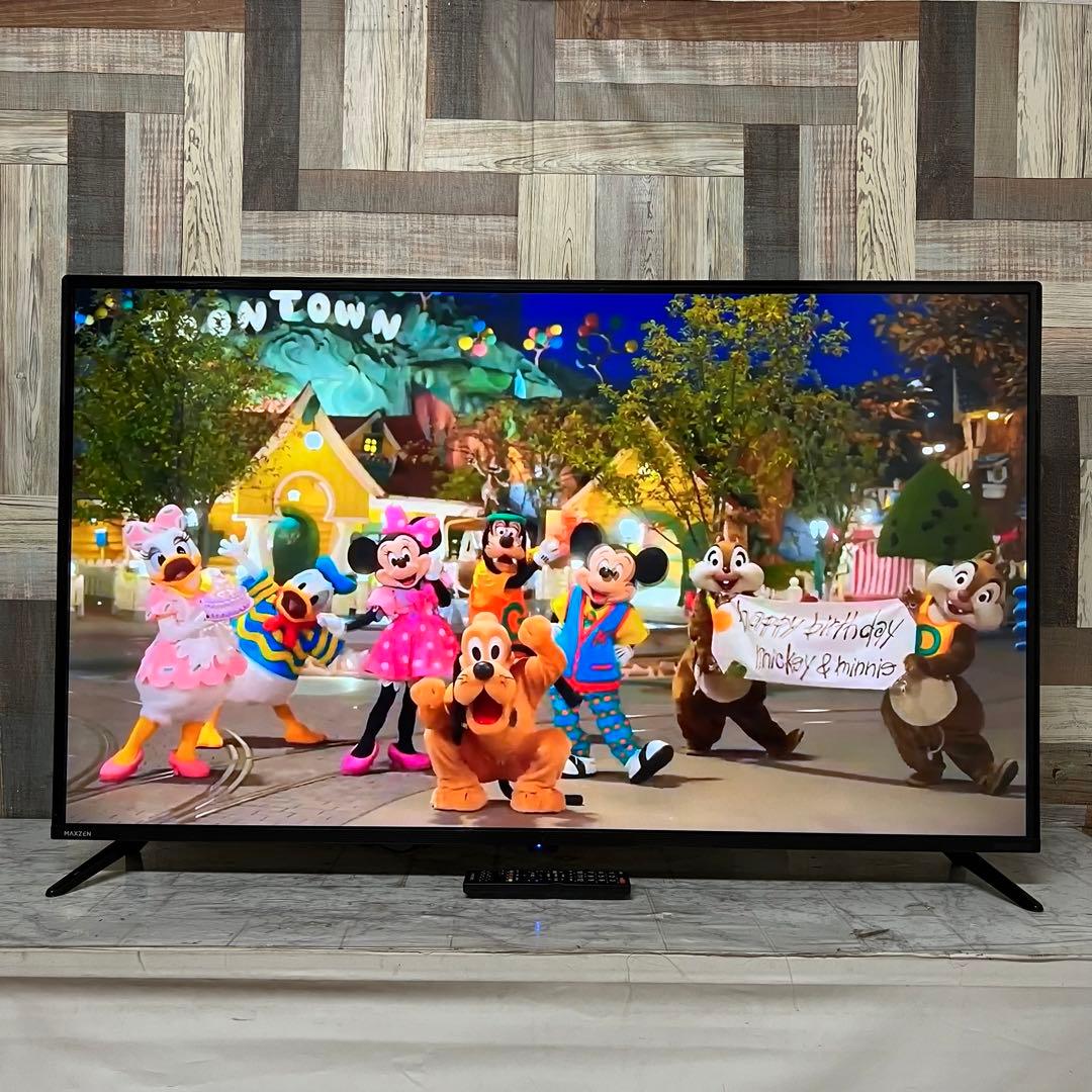 即日受渡❣️全国送料込MAXZENテレビ50型4K 液晶テレビゲームモード搭載
