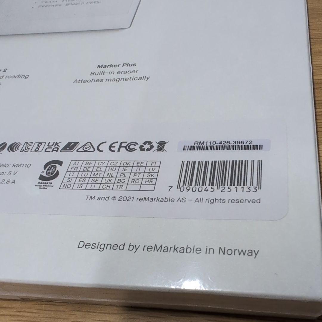 reMarkable Paper tablet　リマーカブル