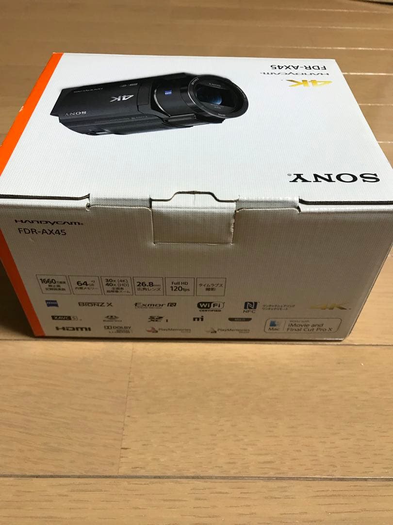 SONY FDR-AX45 4Kビデオカメラ 本体