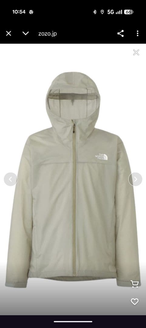 値下げ交渉❌️新品未使用　ザノースフェイスベンチャージャケットクレイグレーL