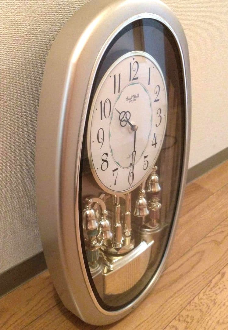 壁掛け時計　メロディ　鐘　からくり時計