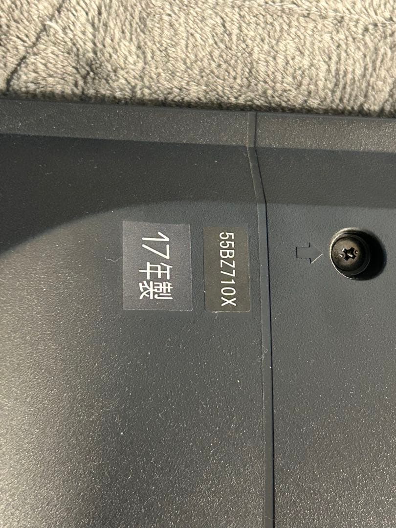 REGZA 55BZ710X 4K液晶テレビ　2019年に新品購入