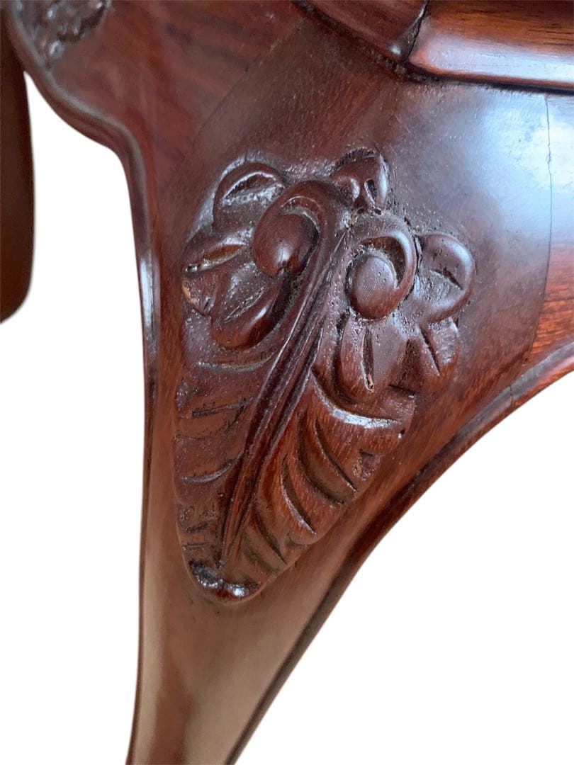 花梨材　椅子　猫脚　1脚