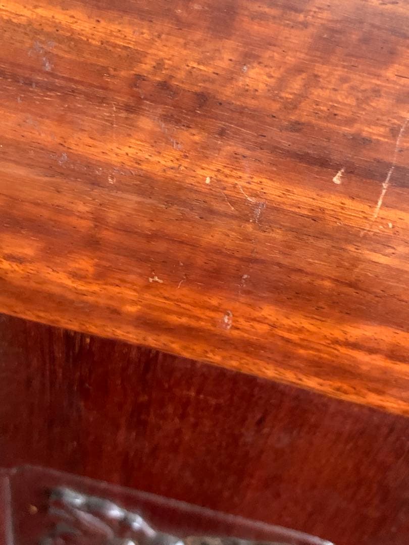 花梨材　椅子　猫脚　1脚