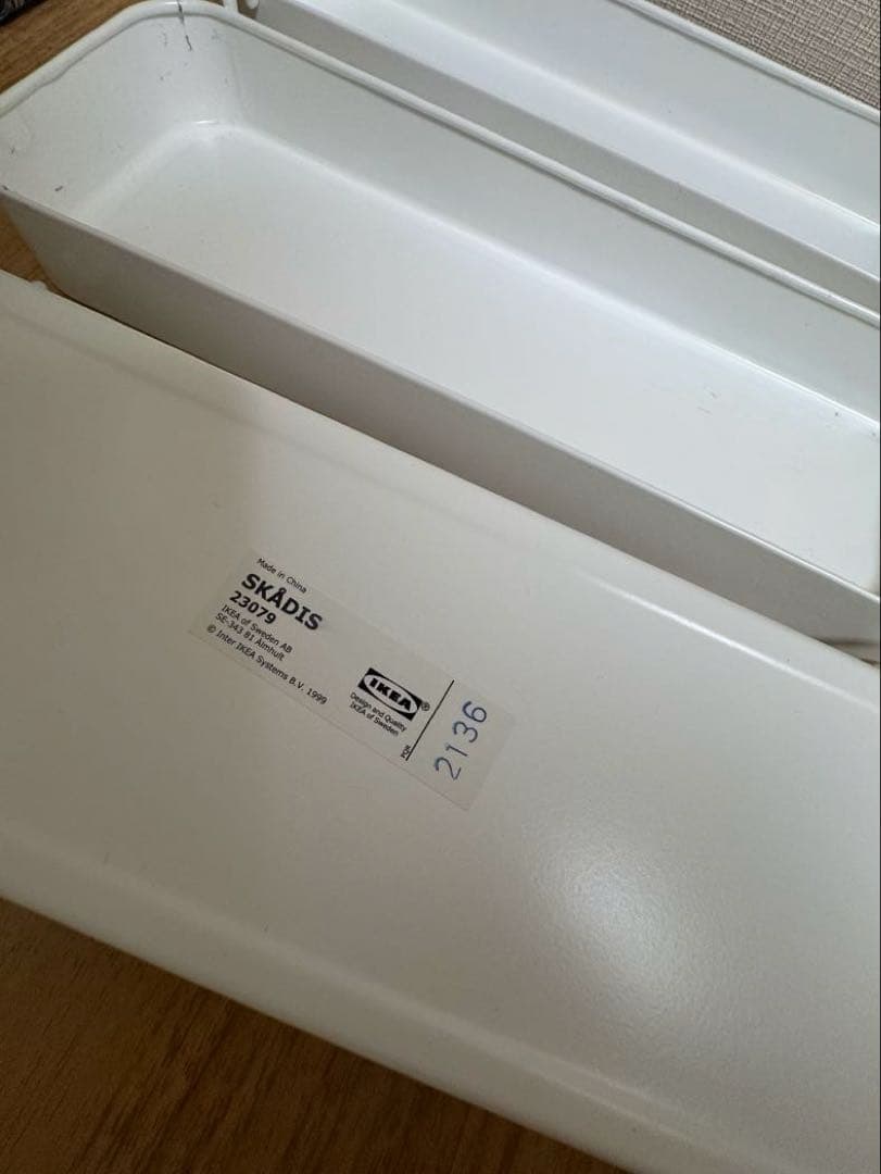 の*様 IKEA SKÅDIS スコーディス　有孔ボード4枚まとめ売り