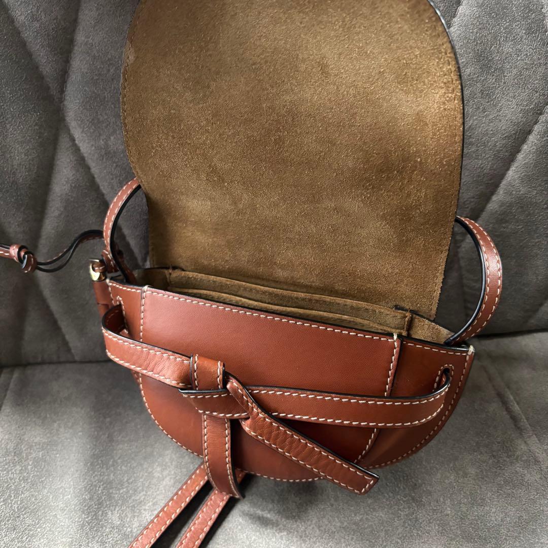LOEWEロエベ ゲート バッグ ミニ ショルダー カーフスキン