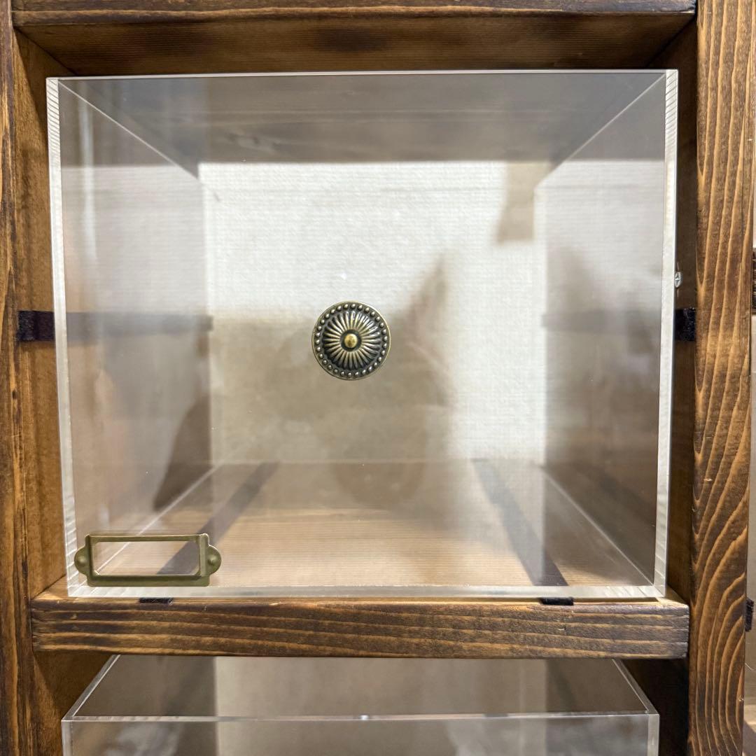 アクリルボックス ディスプレイ棚 オーダーメイド品 飾り棚