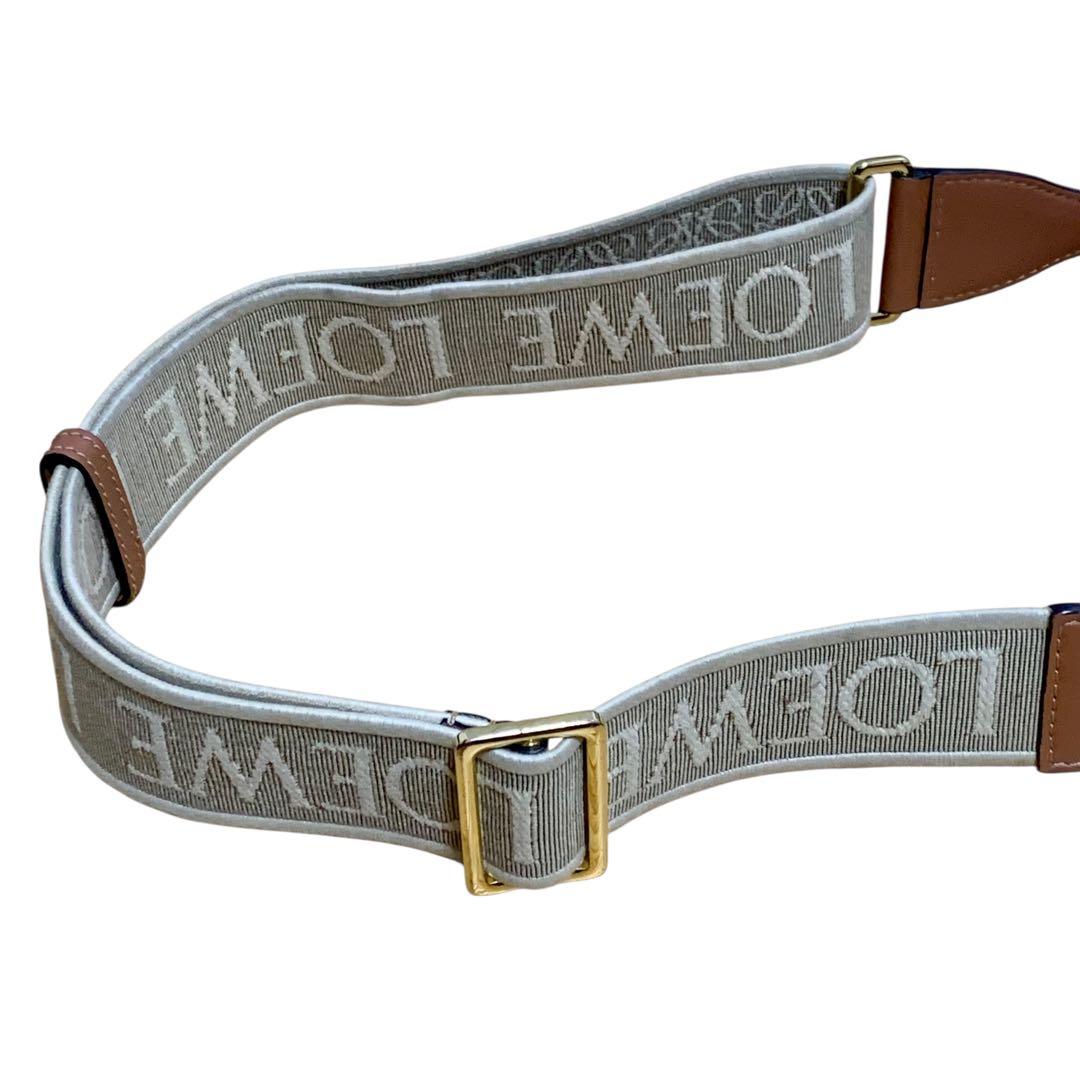 ロエベ ゲート デュアル スモール ショルダーバッグ ブラウン 茶色