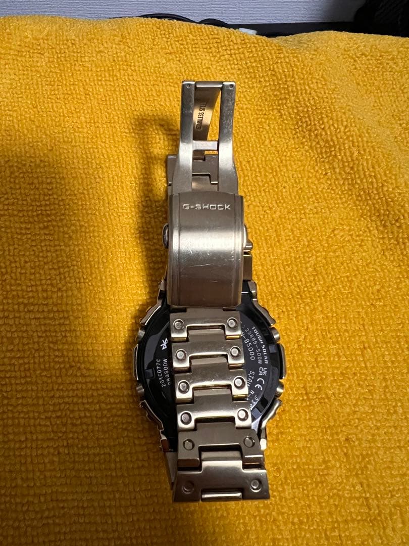 G-SHOCK デジタル腕時計 フルメタルゴールド