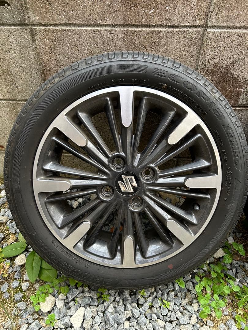 スズキ 15インチ ホイールセット エコピア