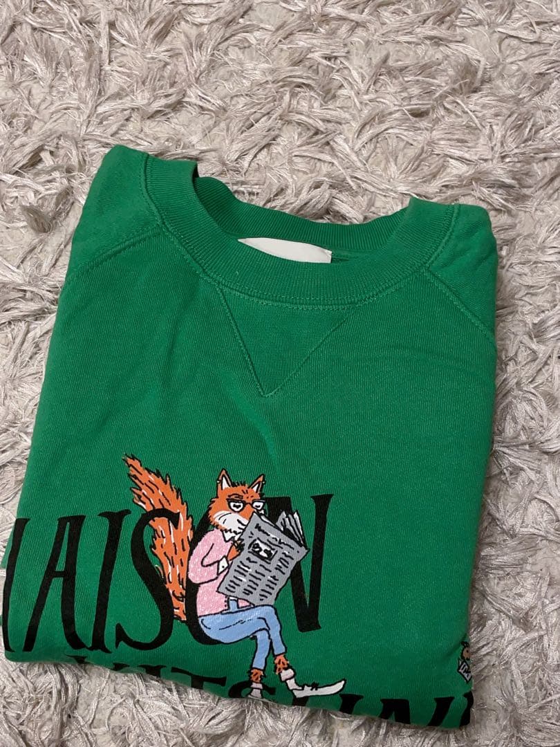 最終値下げ❗️XS Maison Kitsuneメゾンキツネ　スウェット
