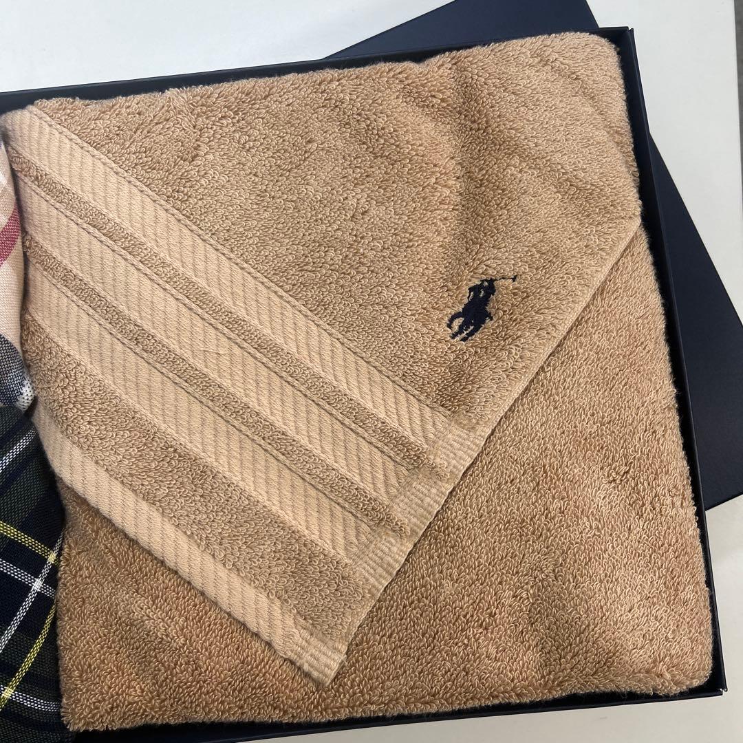 Ralph Lauren＊タオルセット・バスタオル・フェイスタオル・チェック柄