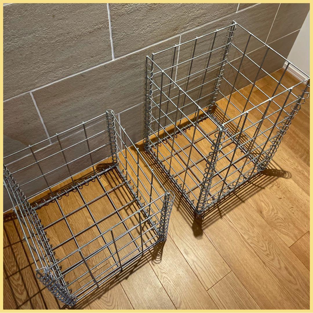 ガビオン　★送料無料★ 蛇籠　ストーンボックス　ふとん箱　ロックガーデン