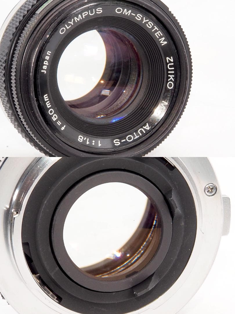 OLYMPUS OM-40P ZUIKO 50mm f1.8 分解整備済 保証付