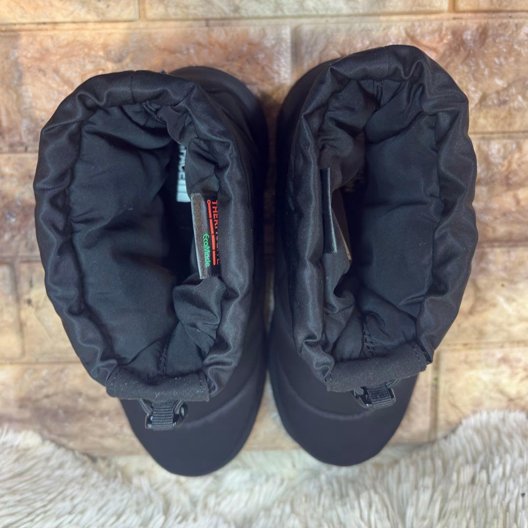 未使用　ノースフェイス　ヌプシブーティウォータープルーフロゴショート 24cm