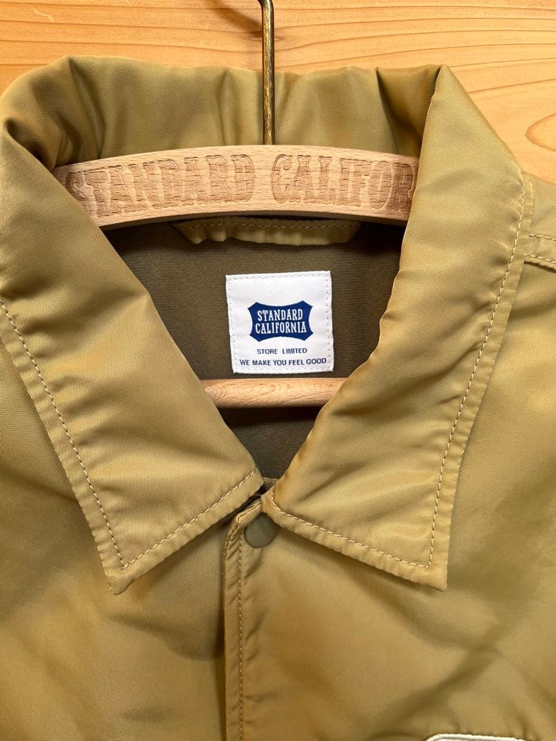 STANDARD CALIFORNIA コーチジャケット ベージュ　L 限定