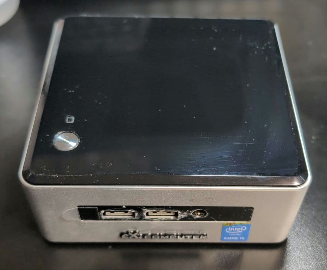 ミニPC Intel NUC5i5RYH Core i5:1.6G mem:8G