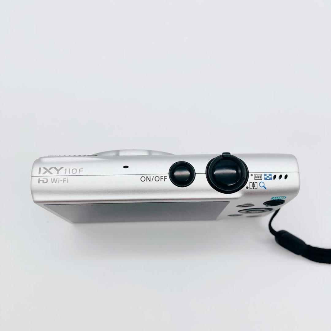 【美品】 Canon IXY 110F デジカメ Wi-Fi機能搭載 シルバー