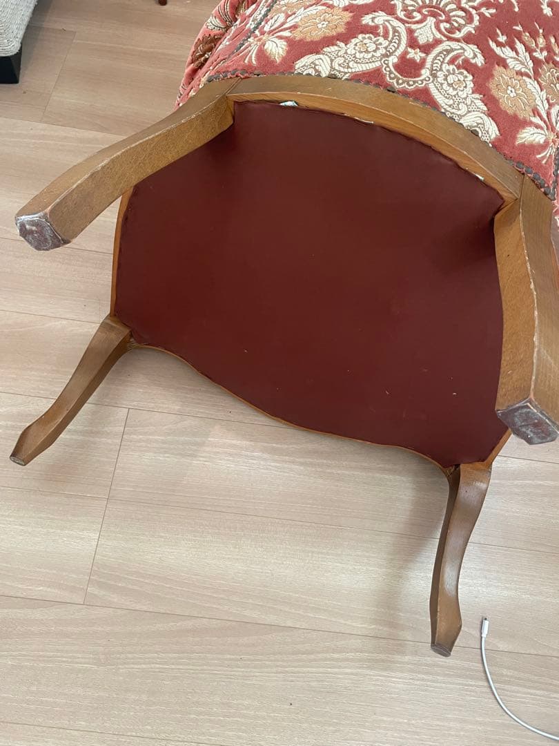 布張り 1人掛けソファ